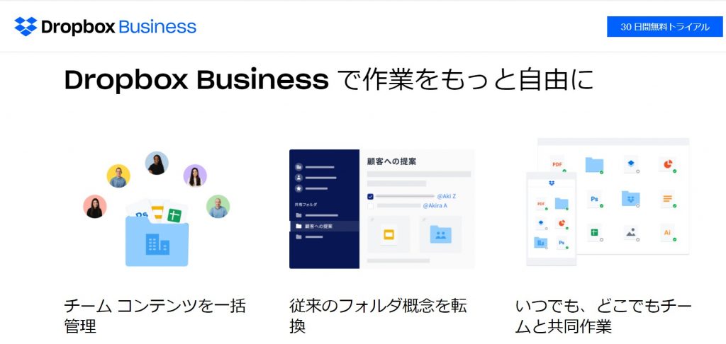 2.Dropbox business