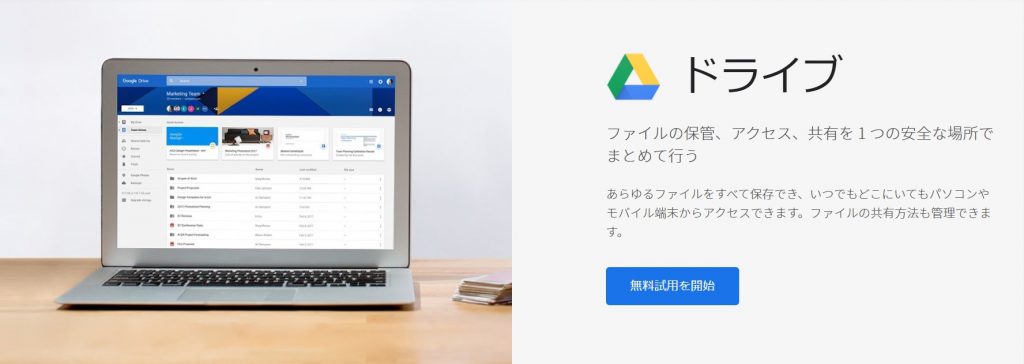 １.Googleドライブ